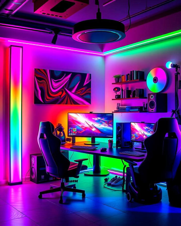 RGB Lighting for Ambiance