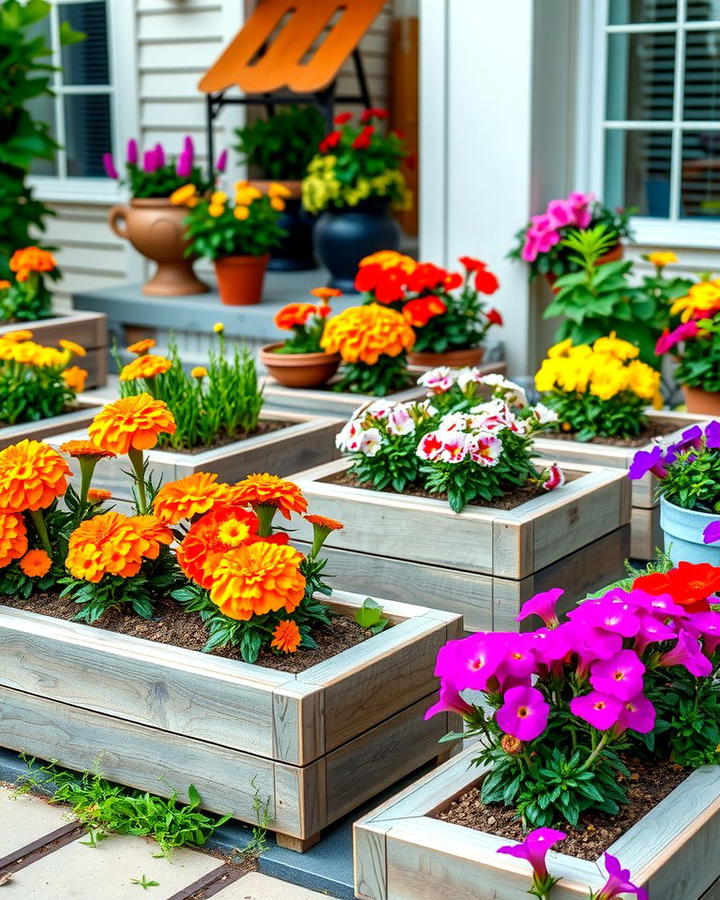 Raised Bed Rustic Charm