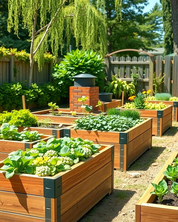 Raised Garden Beds for Controlled Growth