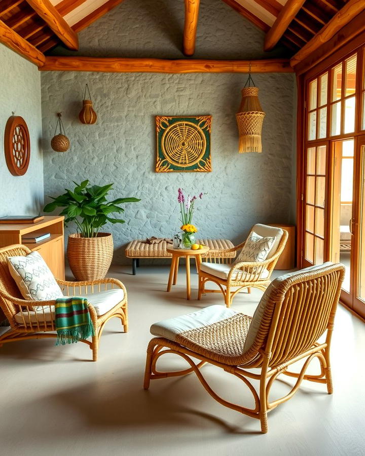 Rattan Floor Chairs