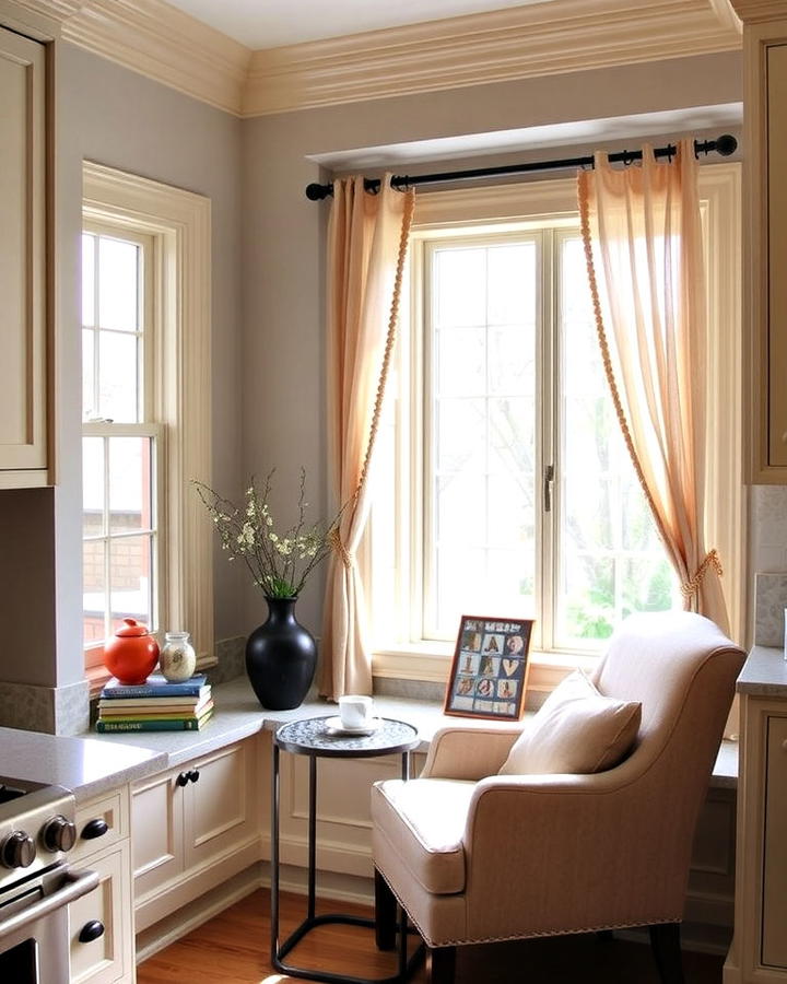 Reading Corner for Bay Window