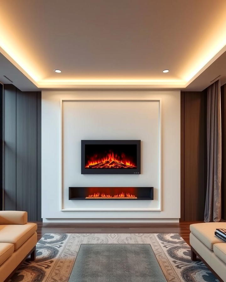 Recessed Electric Fireplaces