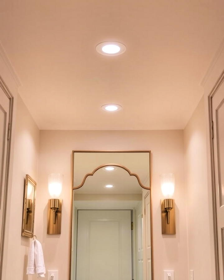 Recessed Lighting for Ambiance in Bathroo