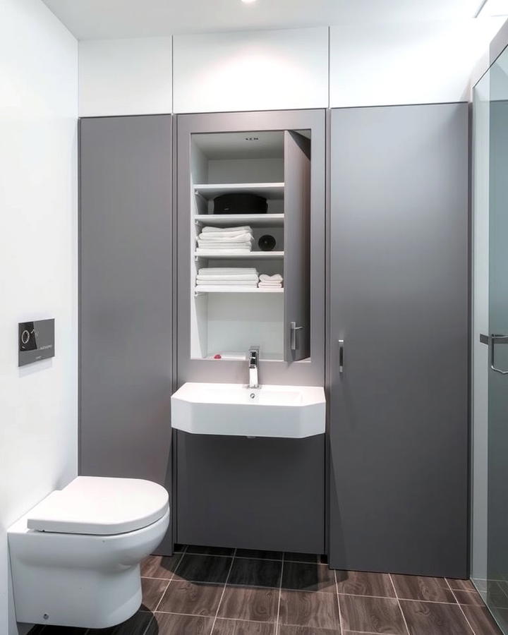 Recessed Wall Closet