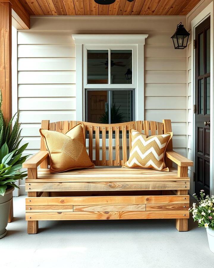 Reclaimed Wood Bench