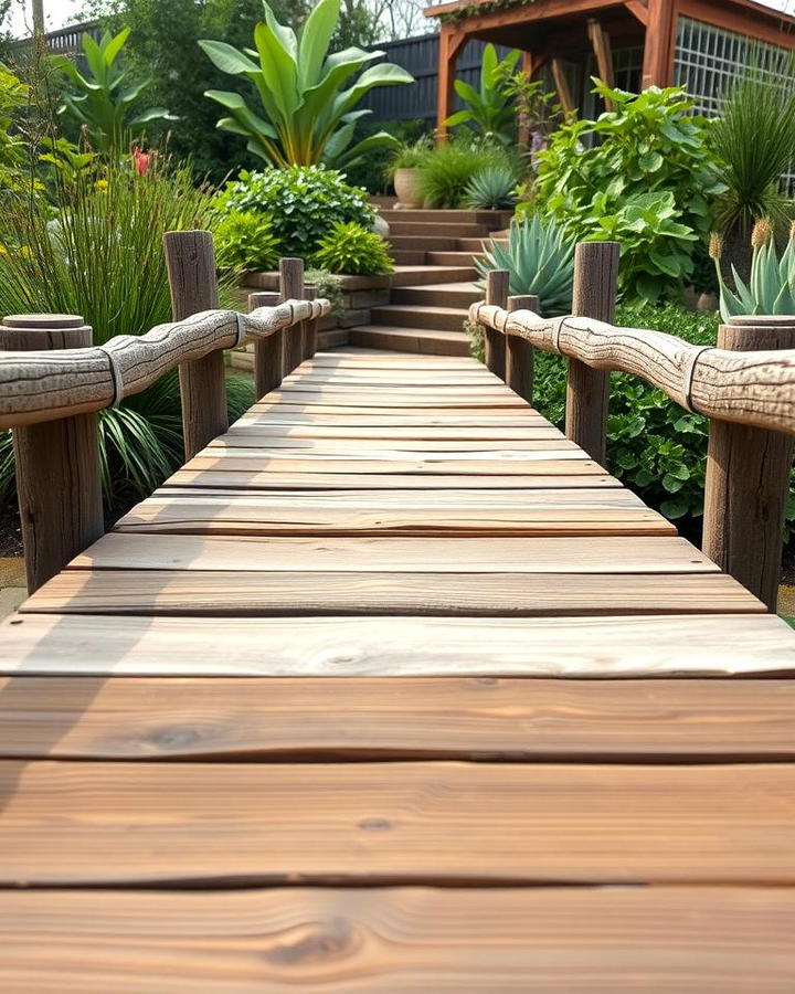 Reclaimed Wood Bridge