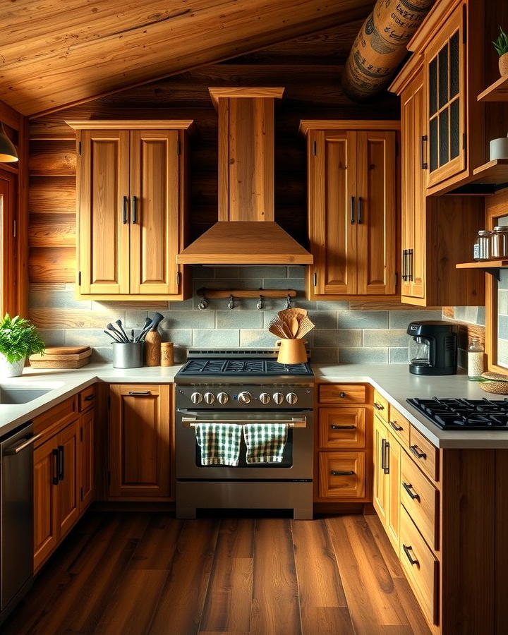 Reclaimed Wood Cabinets for Sustainability