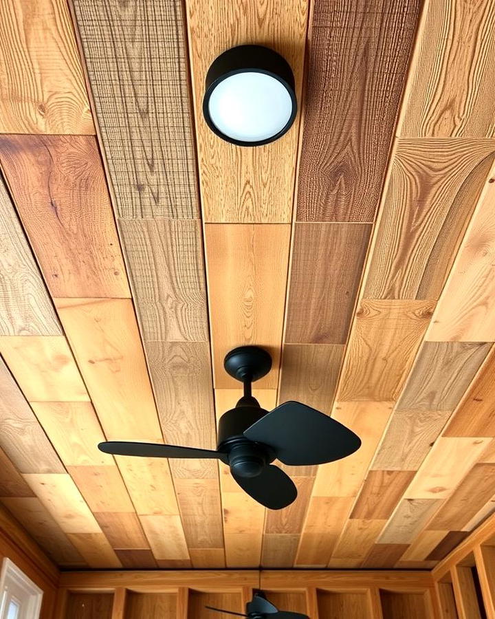 Reclaimed Wood Ceiling