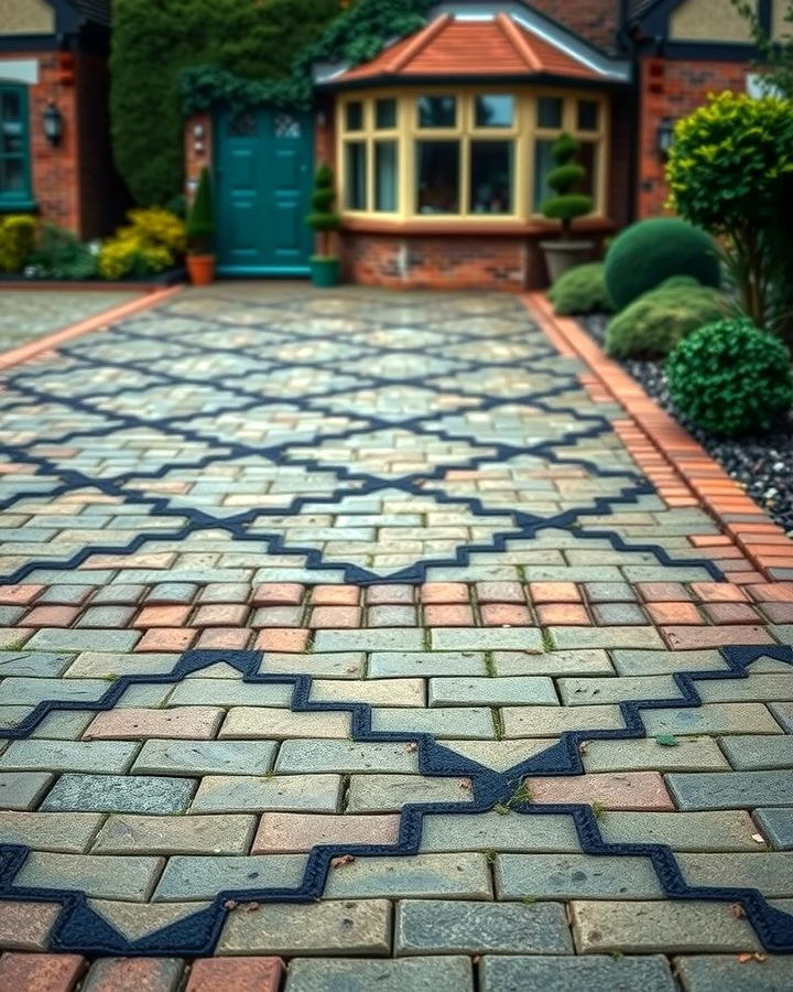 Recycled Brick Edging