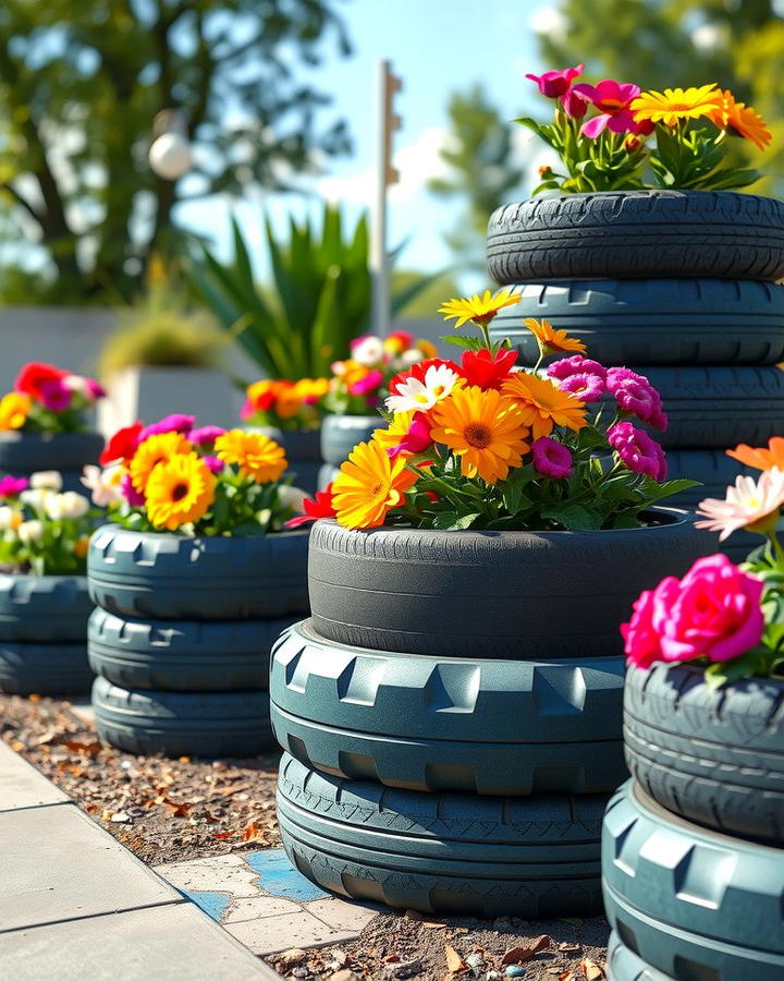 Recycled Tire Beds