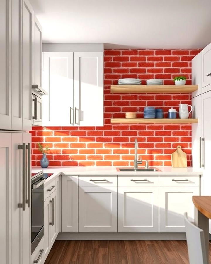 Red Brick Accent Walls