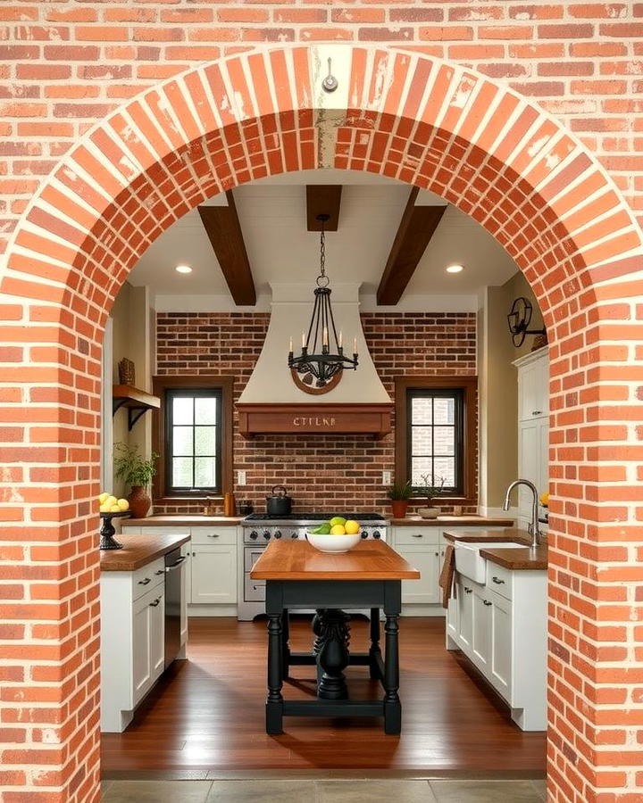 Red Brick Archways