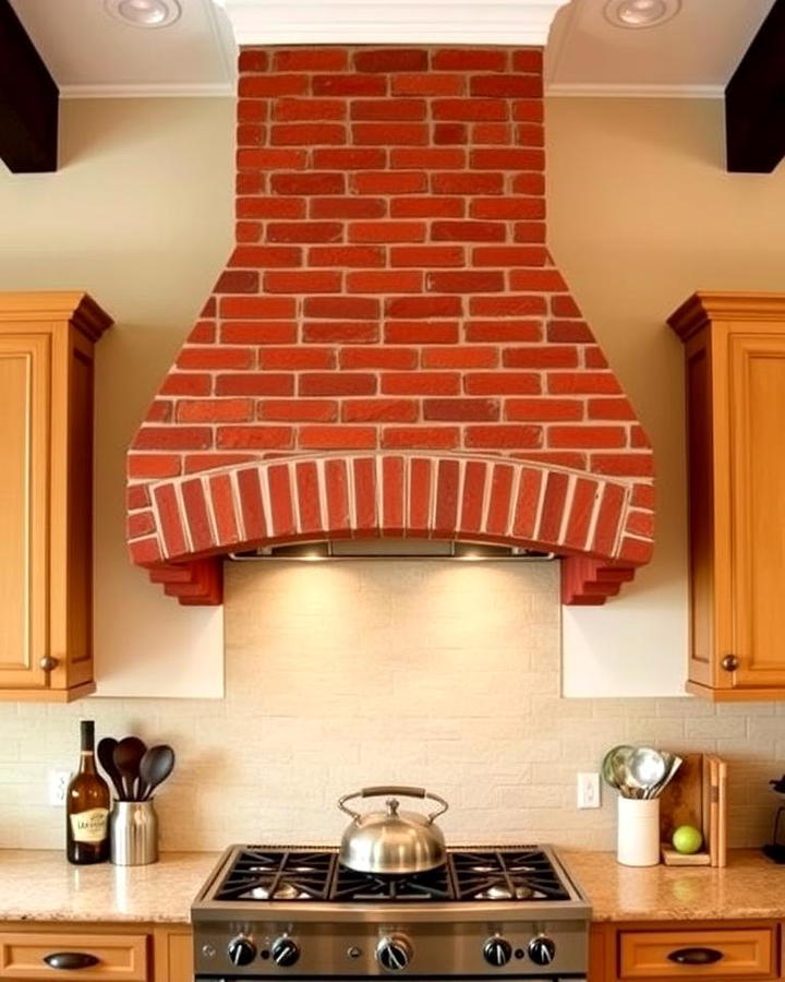 Red Brick Chimney Features