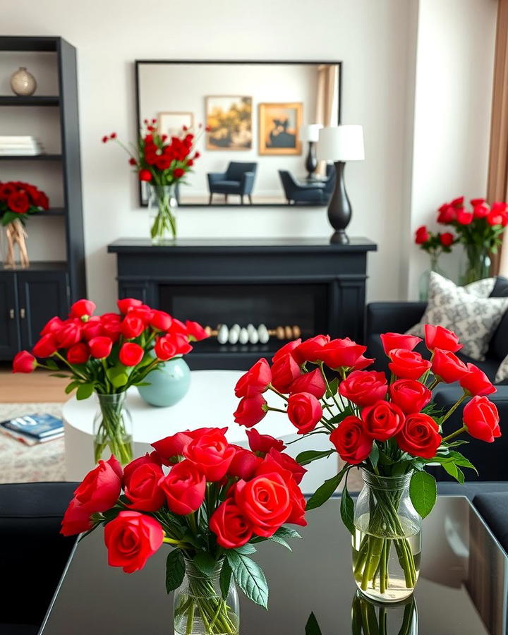 Red Floral Arrangements