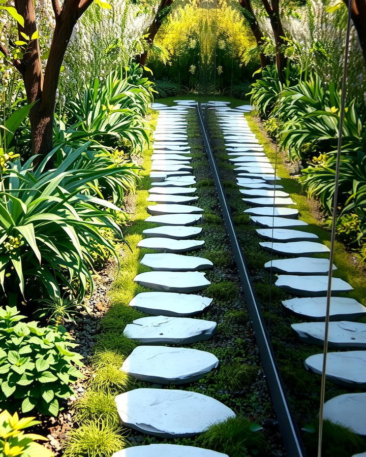 Reflect Pathways With Floor Mirrors