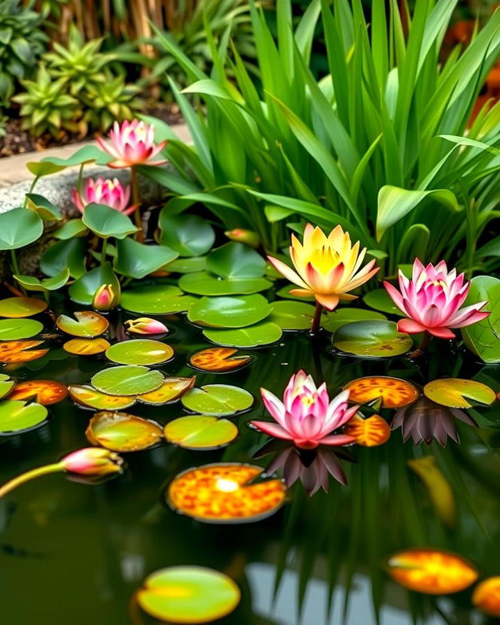 Reflecting Pool with Aquatic Plants