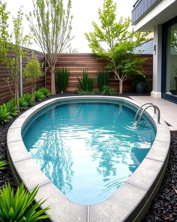 Reflecting Pool with Overflow Design