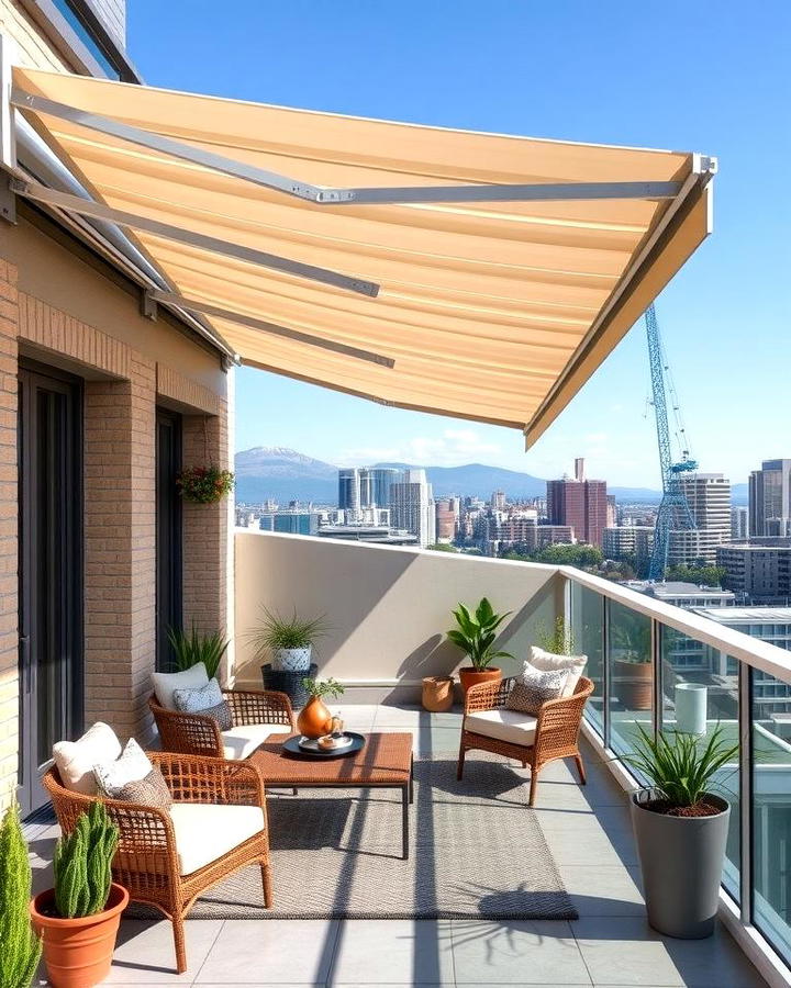 Retractable Awning for Shade