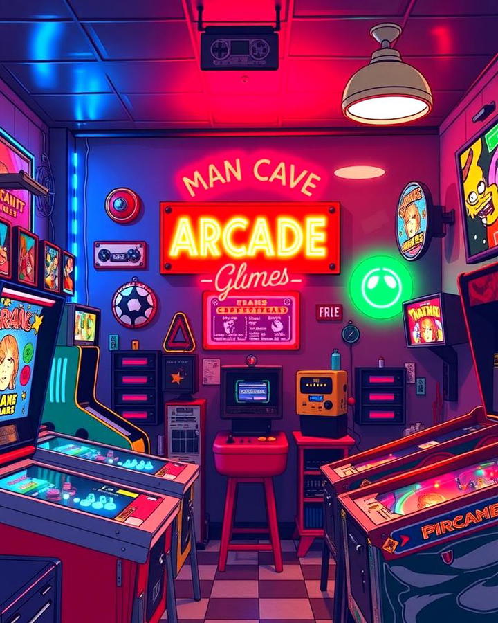 Retro Arcade Sign