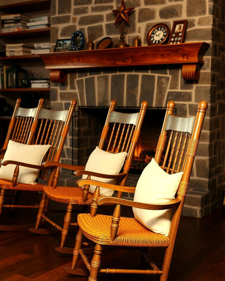 Rocking Chairs for Rustic Charm