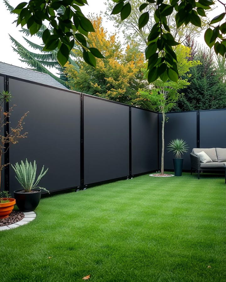 Rolling Privacy Screen