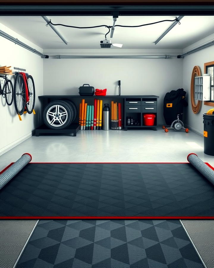 Rollout Garage Mats