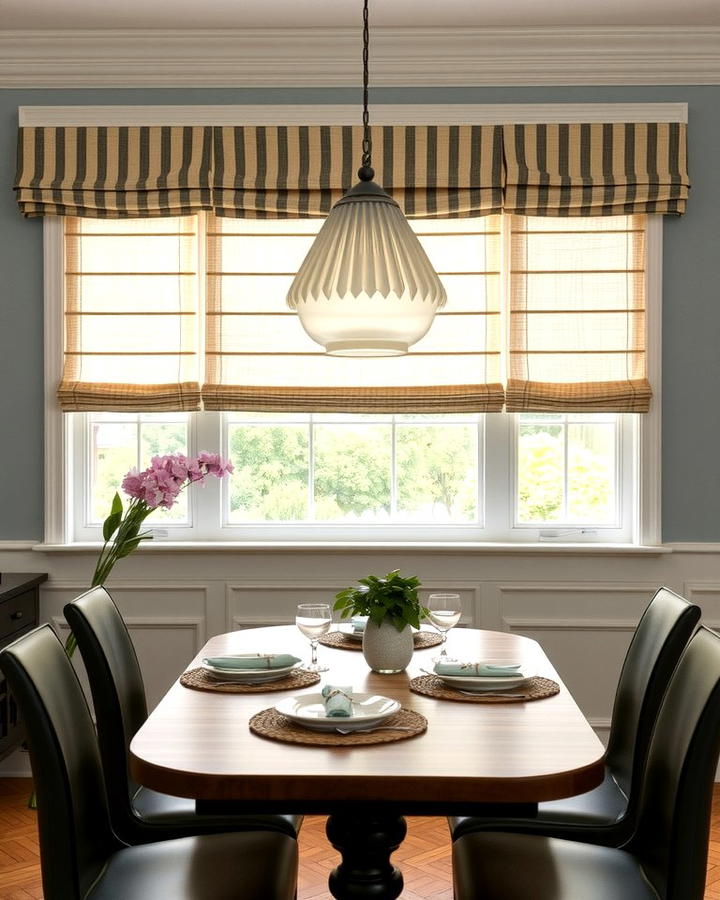 Roman Shades for a Tailored Look