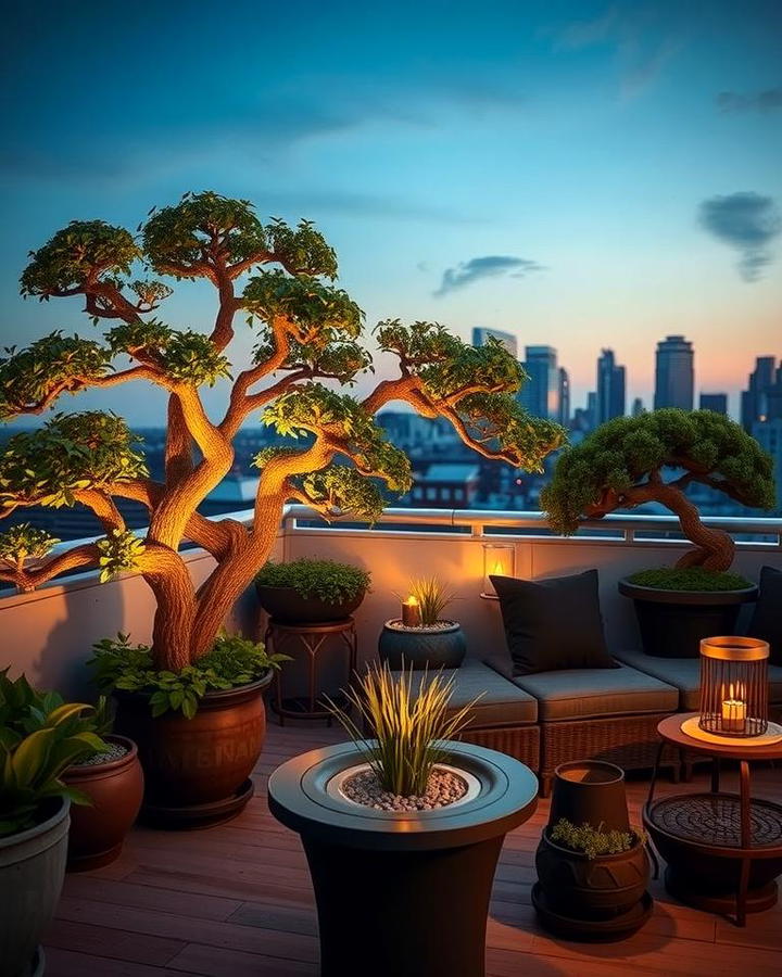 Rooftop Bonsai Retreat