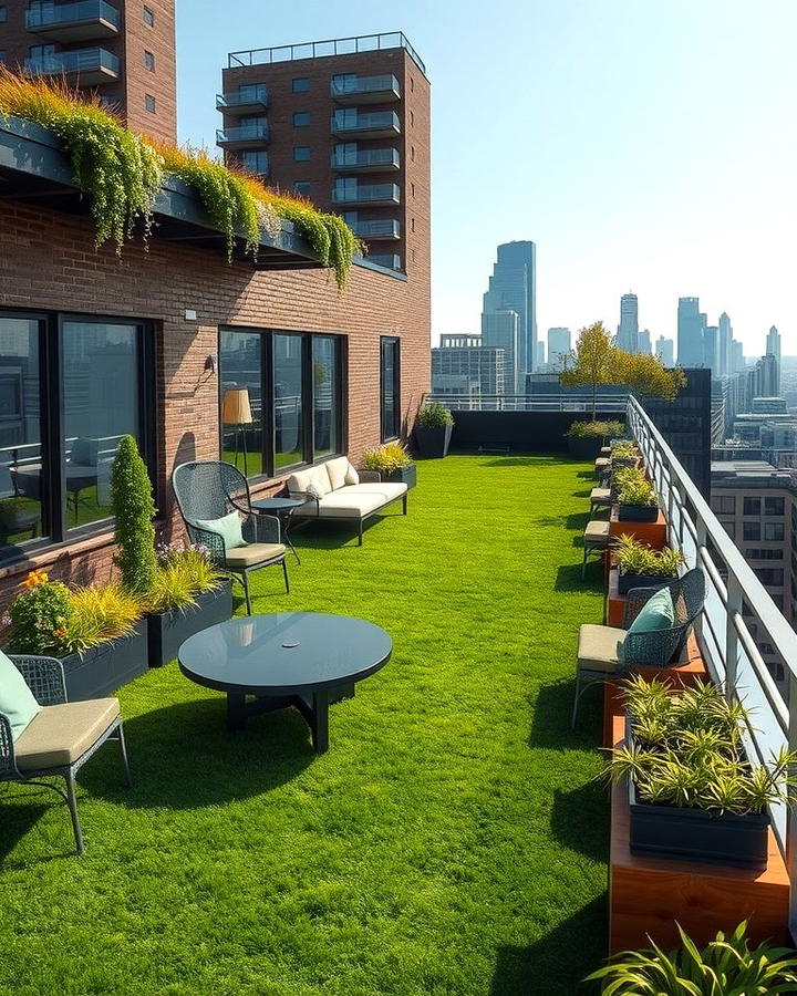 Rooftop Turf Garden