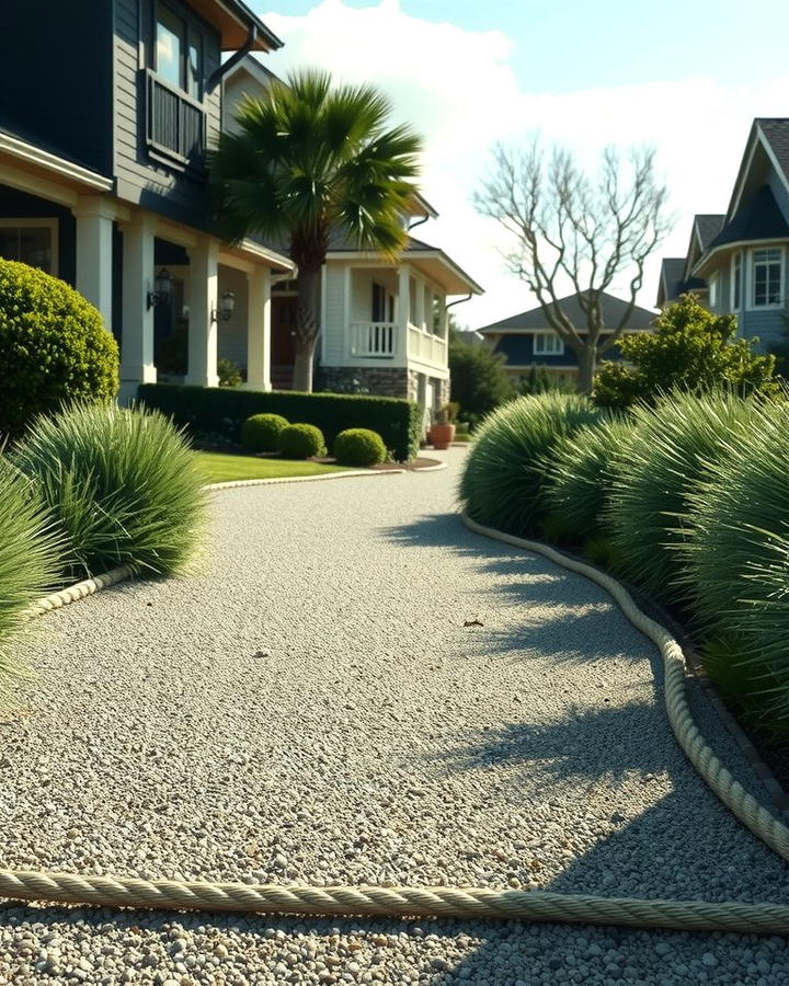 Rope Edging for Coastal Charm