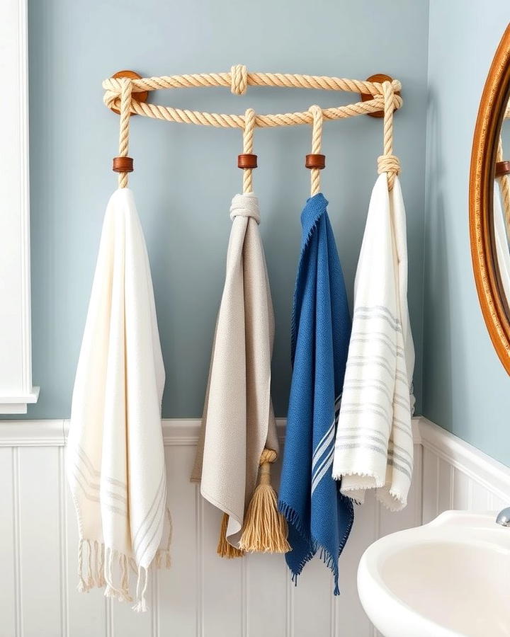 Rope Towel Rack