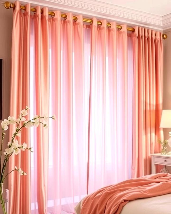 Rose Gold Curtains