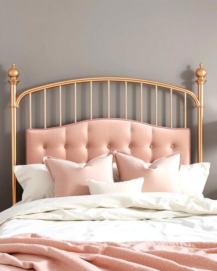 Rose Gold Headboard