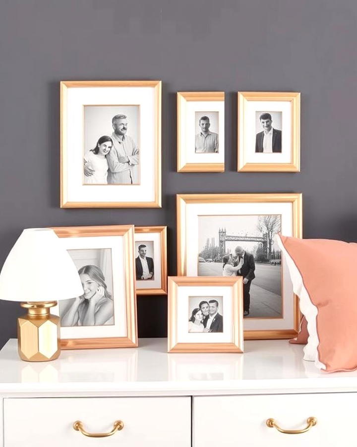 Rose Gold Picture Frames