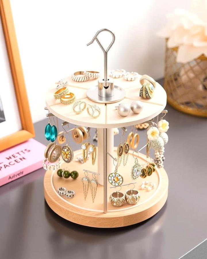 Rotating Earring Carousel