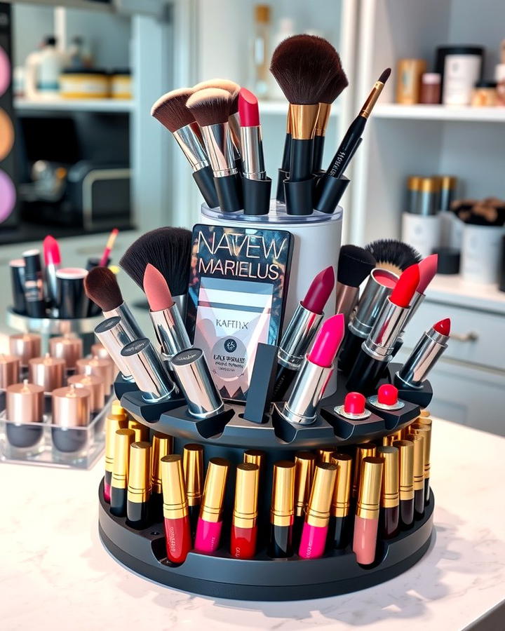 Rotating Makeup Carousel