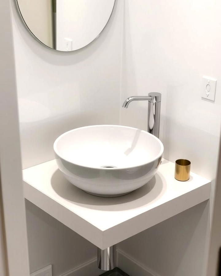 Round Bowl Sinks for Compact Elegance