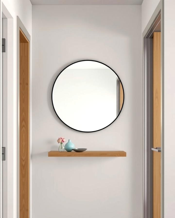 Round Minimalist Mirror