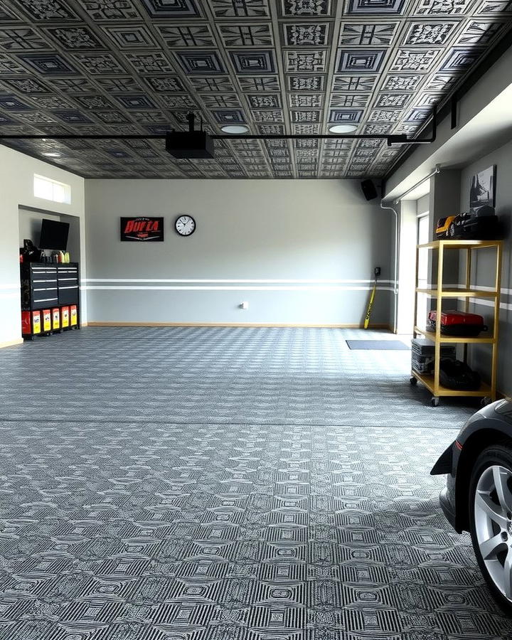 Rubber Garage Flooring Rolls