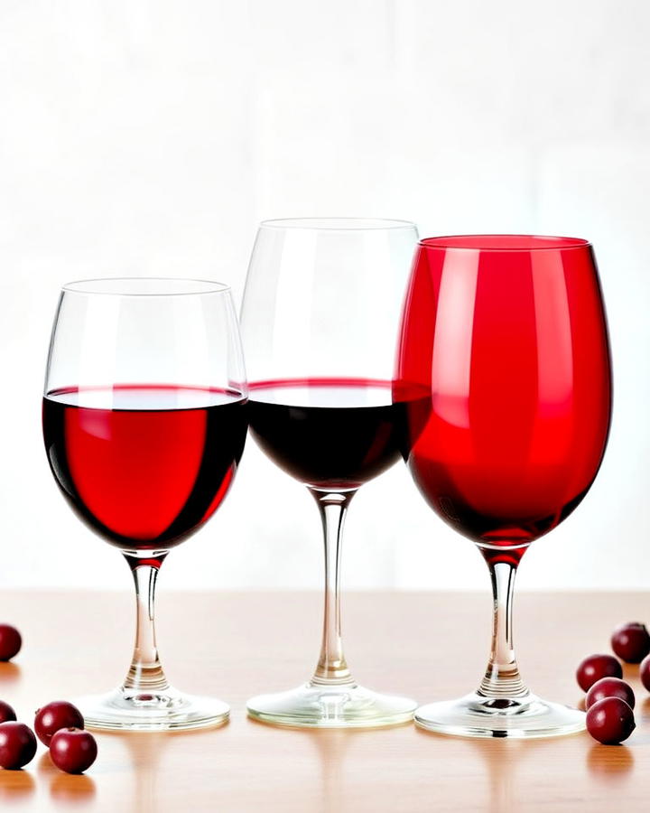 Ruby Infused Glassware As a Gift