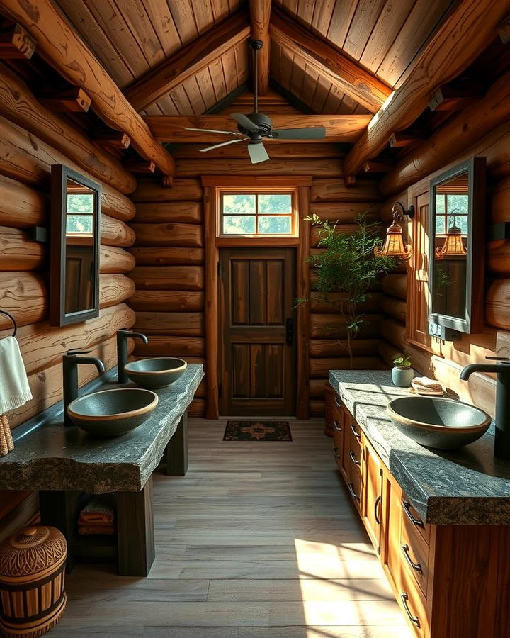 Rustic Bathroom Design