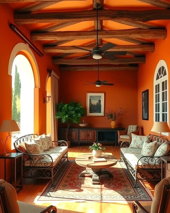 Rustic Burnt Orange