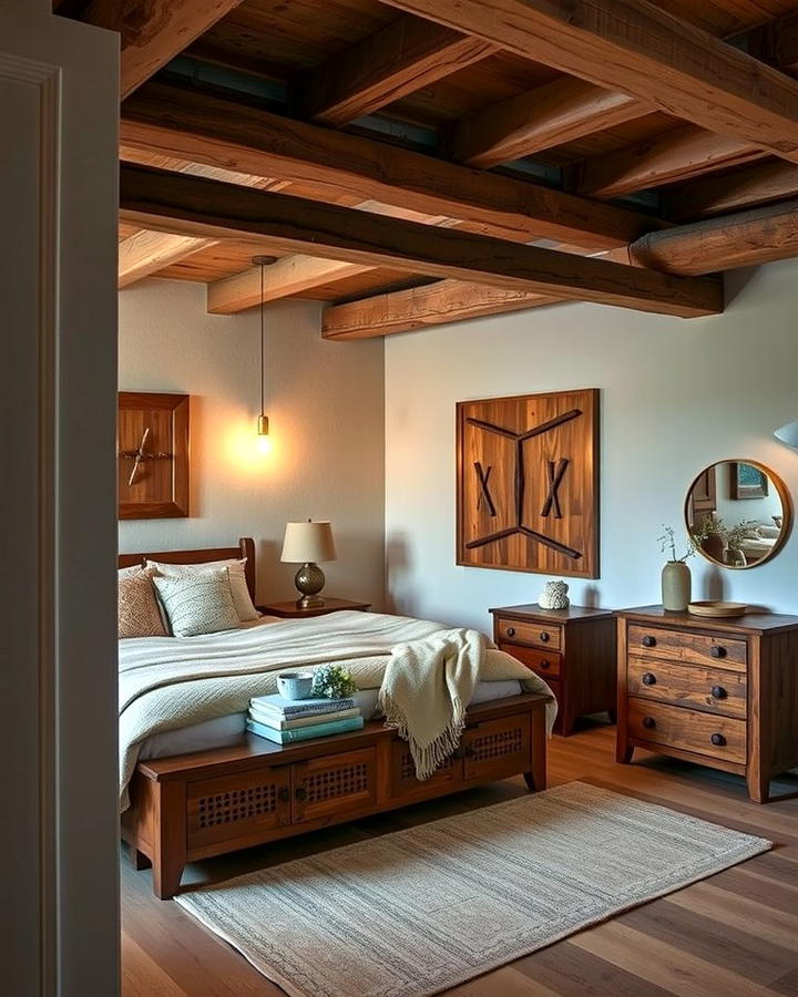 Rustic Charm with Wooden Accents