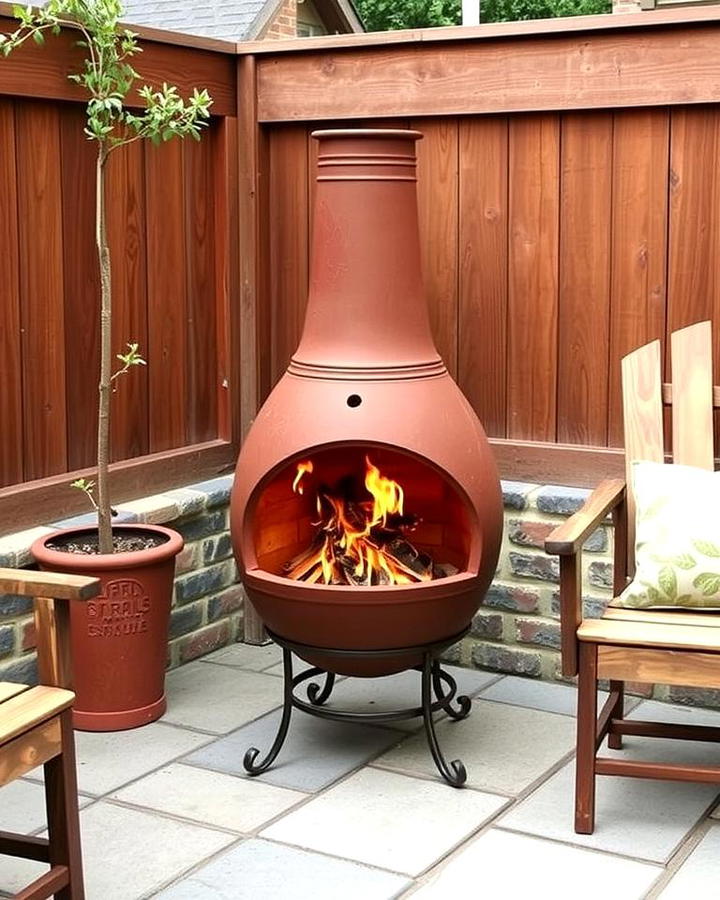 Rustic Chiminea