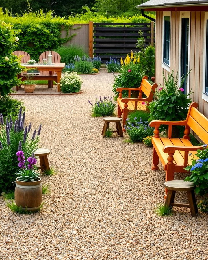 Rustic Cottage Gravel Garden