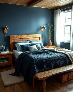 25 Dark Blue Bedroom Ideas for Cozy Nights