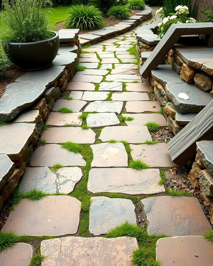 Rustic Garden Pathway