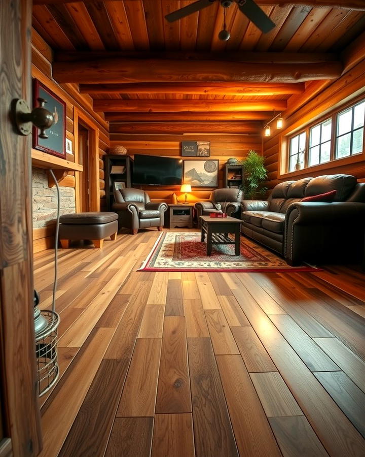 Rustic Hardwood Flooring