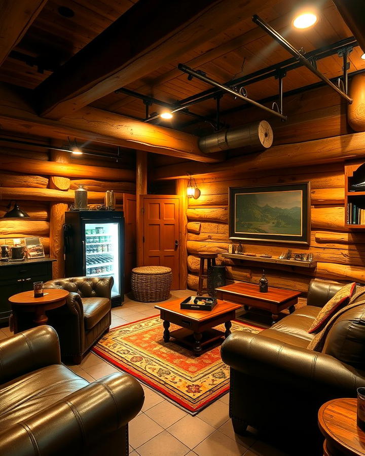 Rustic Man Cave