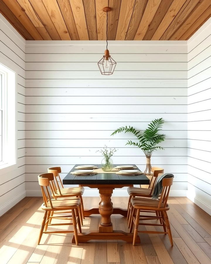 Rustic Shiplap Walls